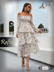 Rafta Long Western Dress