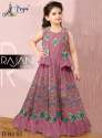RAJANI Georgette 2 piece girls gown thumb 1