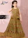 RAJANI Georgette 2 piece girls gown thumb 3