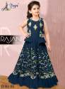 RAJANI Georgette 2 piece girls gown thumb 5