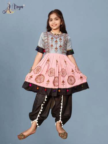 RUMJUM CHILDREN NAVRATREE SPECIAL KEDIYA AND DHOTI