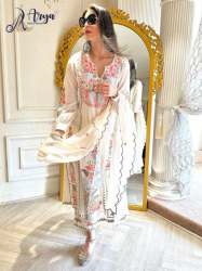 SAKEENA PAKISTANI THREE PCS FANCY SUIT