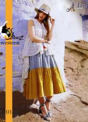SHAAZ 2 PIECE KOTI & INNER WESTERN KURTI