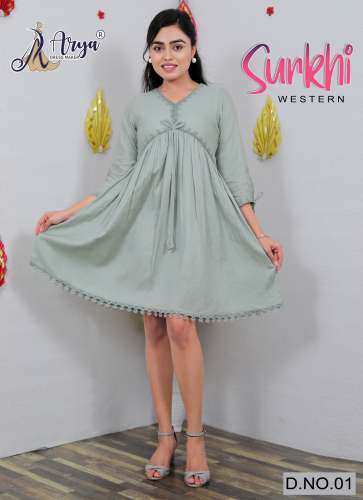 SURKHI FANCY TUNIC TOP COLLECTION
