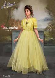 SURMGHU softnet girls gown