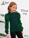 TINA lycra and Satin silk Children Fancy Top  thumb 2