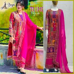 TUHI HEAVY FANCY PAIR WITH DUPATTA SET