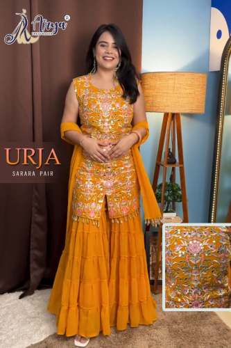 URJA  HEAVY FANCY SARARA PAIR WITH DUPATTA SET