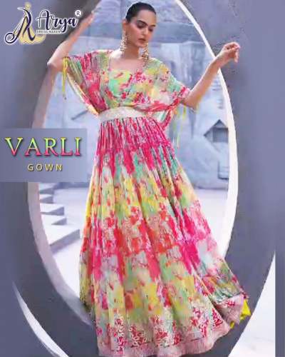 VARLI HEAVY FENCY GOWN 