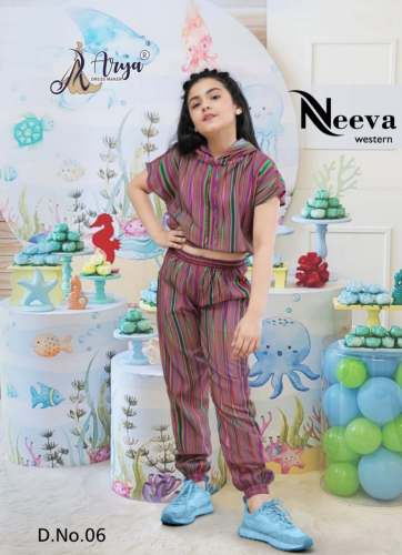 Western style Cap top and pant by NEEVA CHILDREN