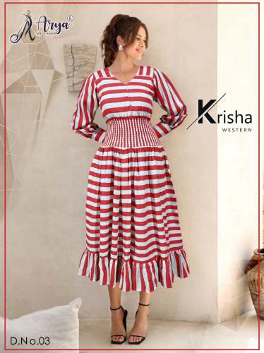 Krisha cotton western collection by Arya Dress Maker Surat