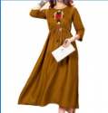 coffee-color-formal-anarkali-kurti