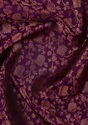 Deep Purple Kancheepuram Silk Saree