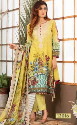 Fancy Multi Color Digital Printed Dress Material by Shivkrupa enterprise
