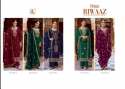 Velvet Embroidery Winter Suit For Women