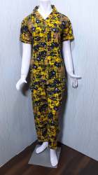 Pure Cotton Printed Night Suit