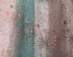 Sequence Embroidery Net Fabric