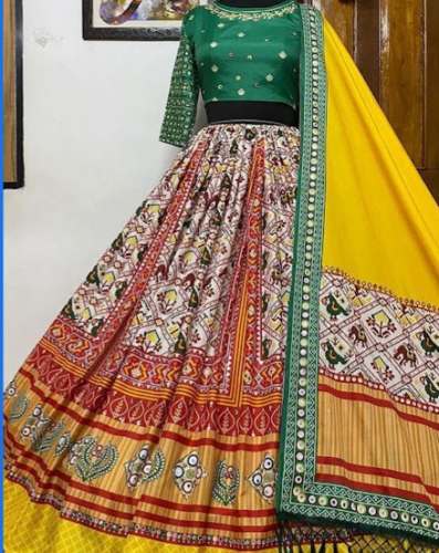 Trendy Patola Silk Printed Lehenga Choli by Shagun Saree Collection