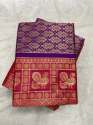 Vashumati Textile Soft Lichi Silk Saree thumb 6