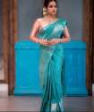 Vashumati Trendz Lichi Silk Saree thumb 1