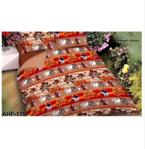 Asham 3D Printed Bed Sheet For Home