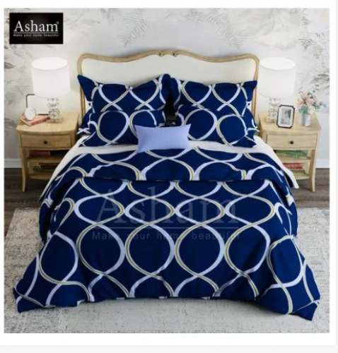 Beautiful Print Double Bed Sheet