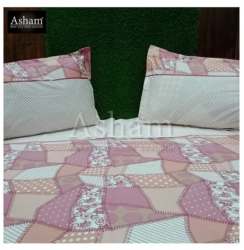 Pure Cotton Printed Double Bed Sheet