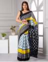 formal-wear-cotton-ikat-design-saree