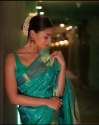 Fancy Alia Bhat Green Saree For Ladies thumb 2