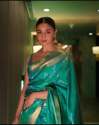 Fancy Alia Bhat Green Saree For Ladies thumb 3
