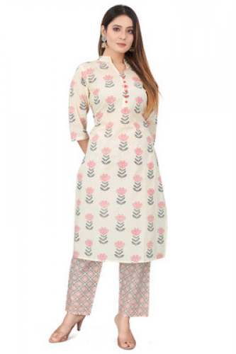 Get Stylish Casual Kurti Pant Set