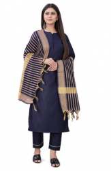 Ladies Fancy Kurti Pant And Dupatta Set At Retail