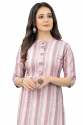 Miven Studio Cotton Kurti Purple Colour thumb 4