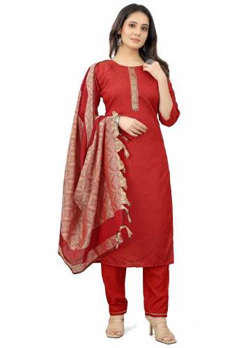 Miven Studio cotton Silk Kuta pant With Dupatta