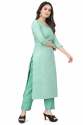 Miven Studio New Cotton Silk Kurta With Pant thumb 1