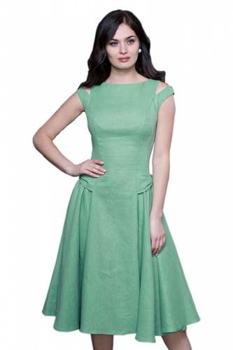 Women Sleeveless Cotton Dress by lavish studio