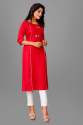 Ladies Cotton Handwork Kurti