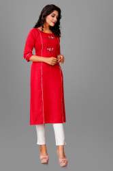 Ladies Cotton Handwork Kurti