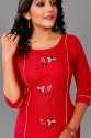 Ladies Cotton Handwork Kurti thumb 1