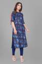 Ladies Mill Printed Cotton Kurti thumb 4