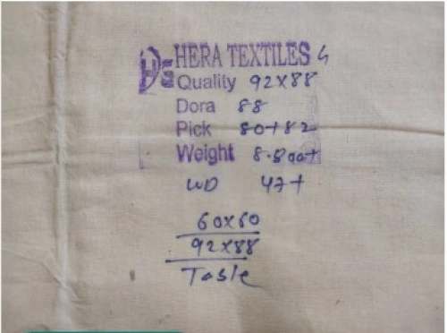 60 S Cambric Cotton Fabric 