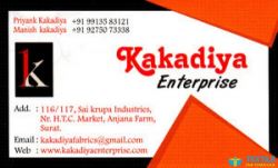 Kakadiya Fabrics logo icon