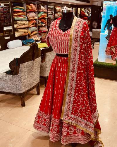 Elegant Bridal Lehenga from Barnala by Barnala Saree Emporio