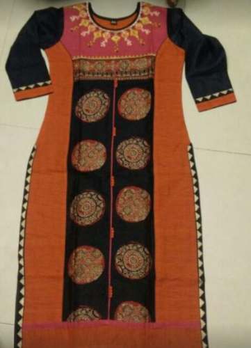 Buy Printed Rayon Kurti At Wholesale Price by Kutch Kutir