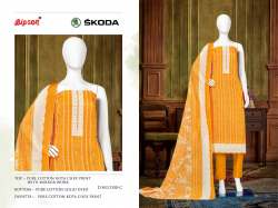 Bipson present Skoda 2150 Printed Cotton Dress Material 