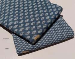 Ladies Blue color Cotton Printed Dress Material