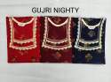 Gujri Print Nighty thumb 1