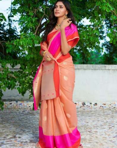New Collection Designer Saree For Women by Krithika Silk House