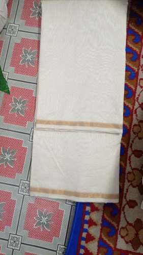 Plan pure silk chanderi saree