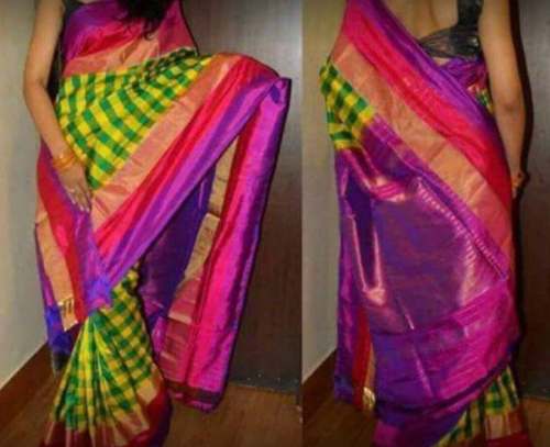 Buy fancy silk saree at wholesale price by Chalukya Silks